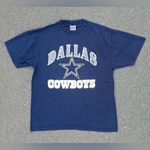 Vtg 1998 NFL Dallas Cowboys E.Smith #22 T-Shirt Size (XL)*Paint Stains*